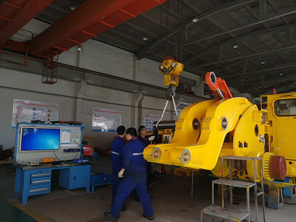 Подземный карьерный самосвал 